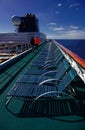 Cruise Ship Deck Royalty Free Stock Photo