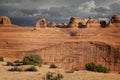 Upper Delicate Arch Viewpoint, Arches National Park, Utah, USA Royalty Free Stock Photo