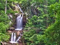 Upper Doyles River Falls in Shenandoah National Park Royalty Free Stock Photo