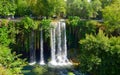 Upper Duden Falls. River Duden in Turkey Royalty Free Stock Photo