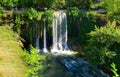 Upper Duden Falls. River Duden in Turkey Royalty Free Stock Photo