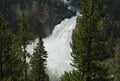 Upper fall in Yellowstone Royalty Free Stock Photo