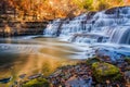 Upper falls, Burgess Falls State Park