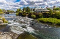 The Upper Falls of The Spokane River