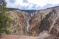 Upper Falls - Yellowstone Canyon WY Royalty Free Stock Photo