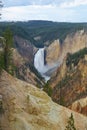 Upper Falls, Yellowstone Canyon - Wyoming Royalty Free Stock Photo