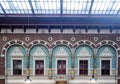 Upper floor facade of the Grand Hall in the Copenhagen City Hall