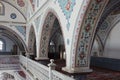 On the upper floor of the mosque in Manavgat