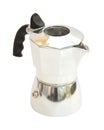 Upper front close cover moka pot