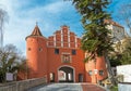 Upper gate, medieval city gate in Neuburg