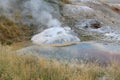 Upper Geyser Basin Royalty Free Stock Photo