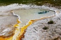 The Upper Geyser Basin in Yellowstone National Park,USA. Royalty Free Stock Photo