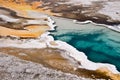 Upper Geyser basin, Yellowstone National park Royalty Free Stock Photo