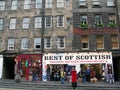 Edinburgh, Scotland, Scottish Souvenir and Whiskey Shops on the Royal Mile, Great Britain