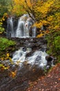 Upper Hungarian Falls in the Upper Peninsula of Michigan, USA Royalty Free Stock Photo