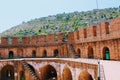 The upper level of the Red Tower - the main fortification of the city Alanya, Turkey