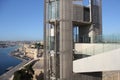 Upper lift of the Barrakka , from Grand Harbour to Upper Barrakka Gardens in Valletta, Malta Royalty Free Stock Photo