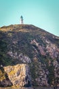 Upper Lighthouse at Pencarrow Head Royalty Free Stock Photo