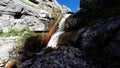 Upper Lost Creek Falls Gushing Royalty Free Stock Photo