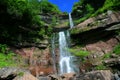 Upper and Lower Kaaterskill Falls Royalty Free Stock Photo