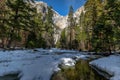 Upper And Lower Yosemite Falls - Yosemite National Park, California, USA