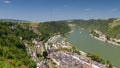 Upper Middle Rhine Valley near St. Goar