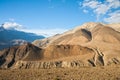 Upper Mustang mountain landscape, Nepal Royalty Free Stock Photo