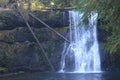 Upper North Falls, Silver Falls State Park, Oregon Royalty Free Stock Photo