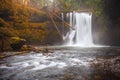 Upper North Falls at Silver Falls State Park Royalty Free Stock Photo