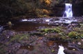 Upper Northfalls, Silver creek state park. Royalty Free Stock Photo