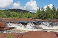 Upper Onaping Falls In Northern Ontario Royalty Free Stock Photo