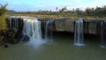 Motion Close to Cave under Waterfall River Plate