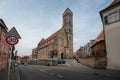 Upper Parish Church Obere Pfarre - Bamberg, Bavaria, Germany Royalty Free Stock Photo