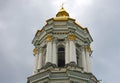 The upper part of the Great Lavra bell tower. Kiev Royalty Free Stock Photo