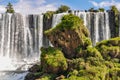 Upper part of Iguazu Falls, Argentina