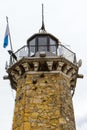 Upper part of the lighthouse, Garda. Italy