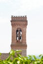 Tower bell of Santa Maria Assunta of Corciano in Italy Royalty Free Stock Photo