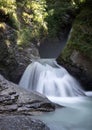 Upper part of the Reichenbach Falls Royalty Free Stock Photo