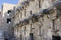 Upper part of the stage of the Roman theatre in Aspendos