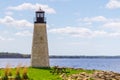 Upper Peninsula Lake Michigan Lighthouse Royalty Free Stock Photo