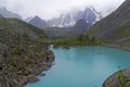 Upper Shavlinskoe Lake. Altai Mountains, Russia