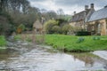 UPPER SLAUGHTER, GLOUCESTERSHIRE/UK - MARCH 24 : Scenic View of