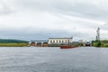 Upper Svir Hydroelectric Station, Russia Royalty Free Stock Photo