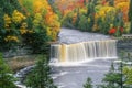 Upper Tahquamenon Falls Michagin\'s Upper Peninsula, United State Royalty Free Stock Photo