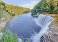 Upper Tahquamenon Falls, Tahquamenon Falls State Park, MI Royalty Free Stock Photo