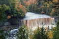 Upper Tahquamenon Falls on the Tahquamenon River in the eastern Upper Peninsula of Michigan, USA Royalty Free Stock Photo