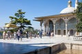 Upper terrace and Baghdad Kiosk, Topkapi Palace, Istanbul, Turkey Royalty Free Stock Photo