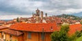 Upper town Citta alta, Bergamo, Lombardy, Italy Royalty Free Stock Photo