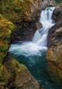 Upper Twin Falls, Washington State Royalty Free Stock Photo