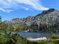 Upper Twin Lake & Grey Rocks near Castle Crags